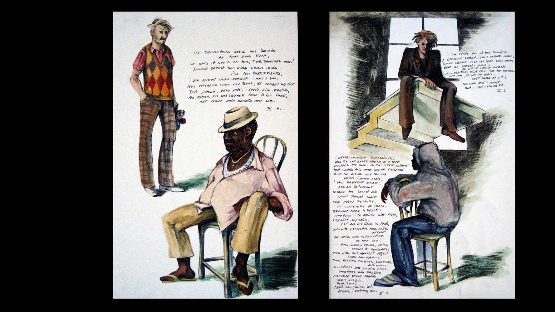 COSTUME RENDERINGS